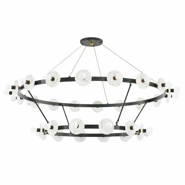 Hudson Valley 30 Light Chandelier 4262-AOB